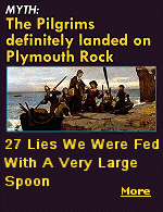 27 things we've been told all our life that probably aren't true. None of the pilgrims mentioned anything about landing on a ''rock'' to anyone, nor did any of them write about it in journals and letters.